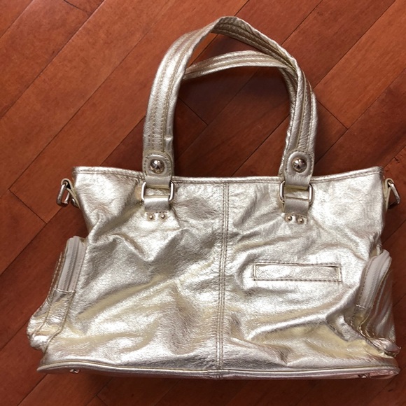 The SAK gold leather bag - Picture 2 of 7